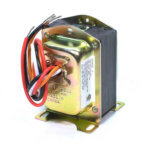 Honeywell AT150A1007 Foot Mounted, Plate Mounted, Clamp mounted or Panel Mounted 120/208/240 Vac Transformer w/ 9 in. Lead Wires (50VA)
