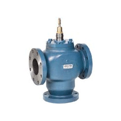 V5013C1035/U – Honeywell 5 in 3-way flanged Globe valve 250 Cv, Water or Glycol